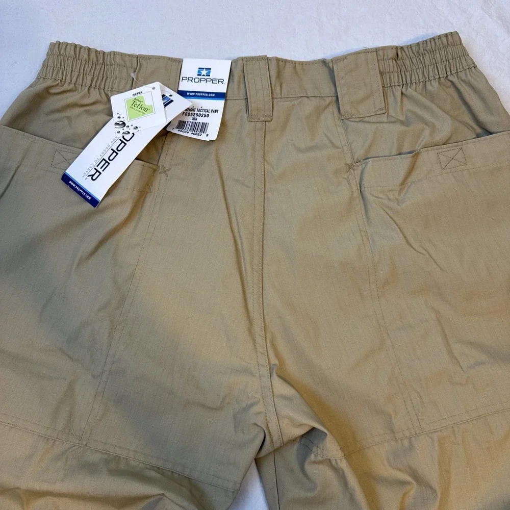Propper Ripstop Tactical Trouser/Pant F5243 Khaki Lightweight 38/34W/ Belt NWT